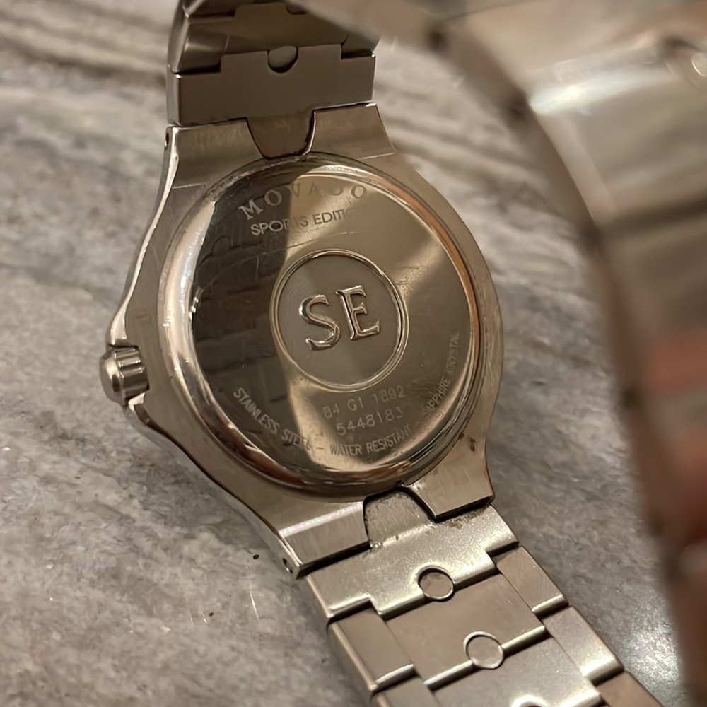 EUC🖤MOVADO sports edition Diamond watch - Picture 5 of 6